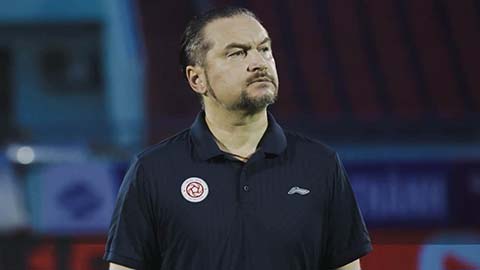 4 trận chưa thắng ở V.League, HLV Popov nói Thể Công 'xui xẻo'